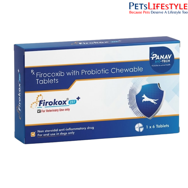 Firokox 227+ Firocoxib Chewable Tablets for Dogs Pain & Inflammation Relief