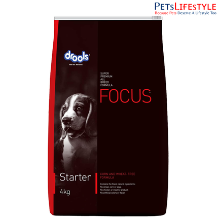 Drools Focus Starter Super Premium Dry Dog Food