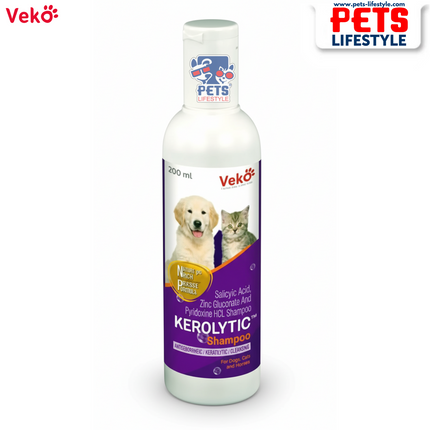 Veko Kerolytic Medicated Shampoo – For Seborrhea, Scaling & Dandruff