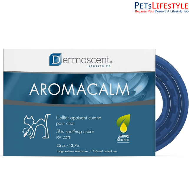 Dermoscent Aromacalm Calming Collar for Cats (35 cm) – Anxiety & Stress Control