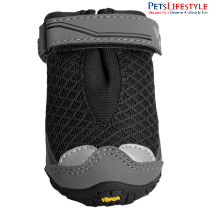 Ruffwear Grip Trex Dog Boots Obsidian Black | Vibram Sole Outdoor Paw Protection Shoes for Dogs