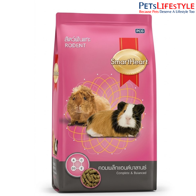 SmartHeart  Rodent Dry Food – Complete & Balanced Nutrition 1 Kg
