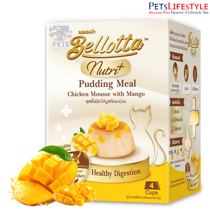 Bellotta Nutri+ Pudding Meal (Chicken Mousse with Mango)