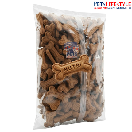 Pets Lifestyle Nutri Treat Premium Baked Biscuits 1kg