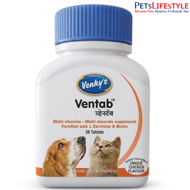 Venky’s Venworld Vendisc Joint & Backbone Support Supplement for Dogs & Cats – 30 Tablets