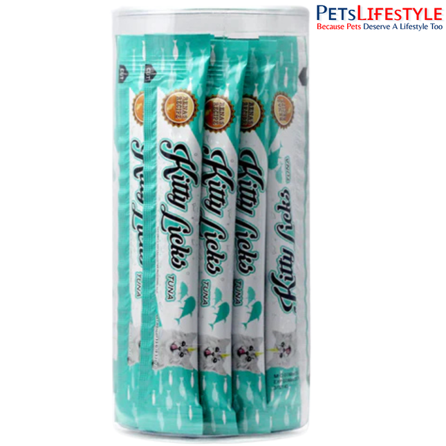 Rena’s Kitty Licks Tuna Creamy Cat Treat 30 x 15g– Rich Creamy Lickable Treat