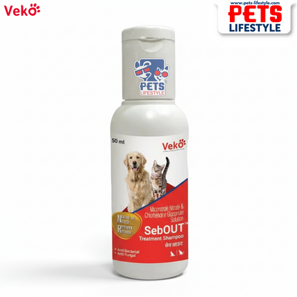 Veko Sebout Medicated Shampoo for Dogs and Cats