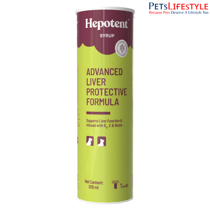 Tineta Hepotent Advanced Liver Protective Formula for Dogs & Cats 200ml