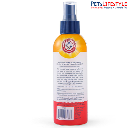Arm & Hammer Cologne Spray for Dogs Rose & Sweet Apple 177 ml | Deodorizing Dog Cologne with Baking Soda