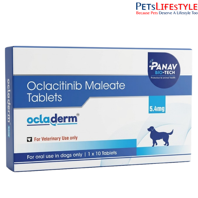 Ocladerm Oclacitinib Maleate 5.4 mg Tablets for Dogs