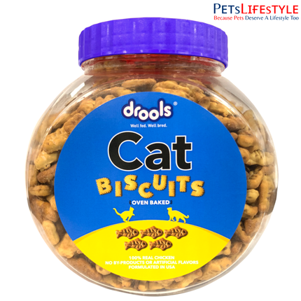 Drools Real Chicken Biscuits Cat Treats