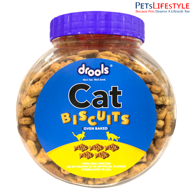 Drools Real Chicken Biscuits Cat Treats