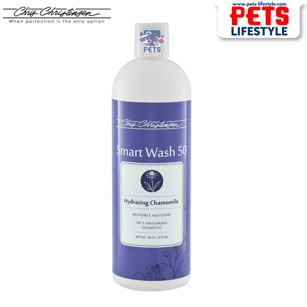 Chris Christensen SmartWash 50 Professional Concentrated Shampoo for Dogs & Cats (50:1 Formula)