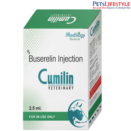 Cumilin Injection 5ml/10ml | Buserelin Injection IP (Veterinary)