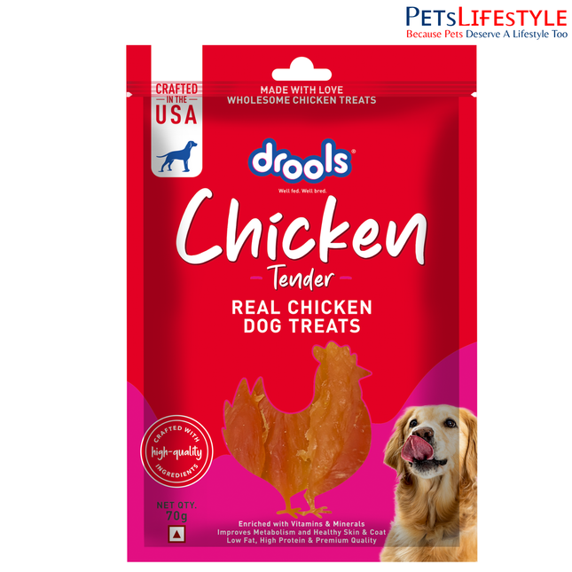 Drools Chicken Tender Dog Treats 70g