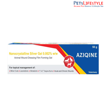 Aziqine Animal Wound & Dressing Gel – Veterinary-Trusted Wound Healing Gel for Fast Animal Recovery