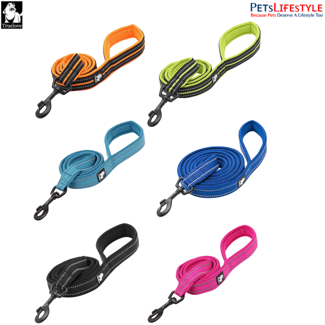 Truelove Mesh Padded Dog Leash – Reflective Classic Series
