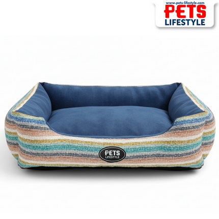 PᴇᴛsLɪғᴇsᴛʏʟᴇ Multicolor  Soft  Pet Bed – Dogs & Cats