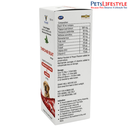 Venkys Venworld Thromb Beat Syrup (100ml)