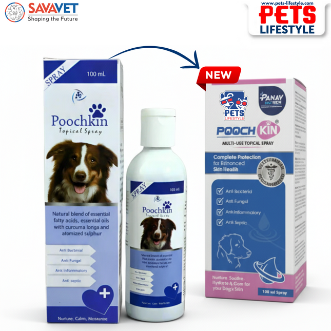 Poochkin Topical Spray 100 ml