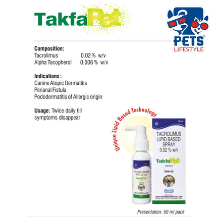 TAKFA PET SPRAY