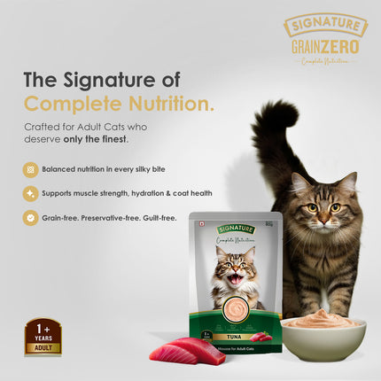 Signature Tuna Mousse Cat 80g (5+1 Pack)