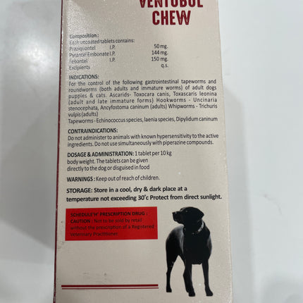 Medilogy Ventobol chew 1pack of 6 chew