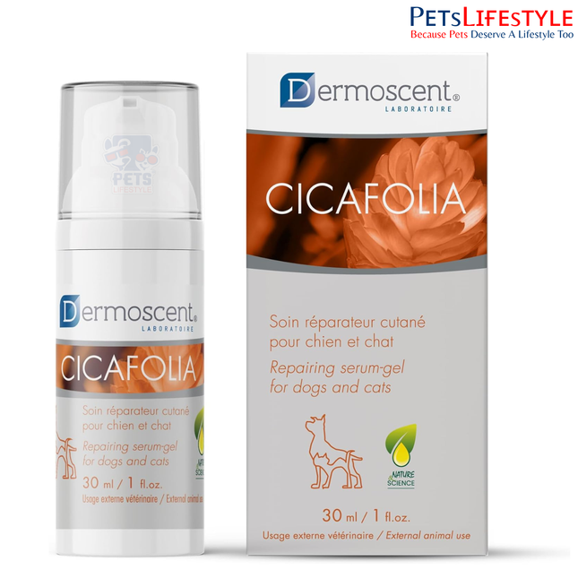 Dermoscent Cicafolia Skin Repair Gel for Dogs & Cats (30 ml)