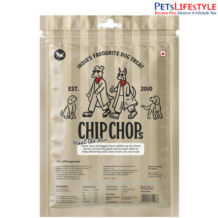 Chip Chops Fish on Stick Dog Treats 70gm & 250gm