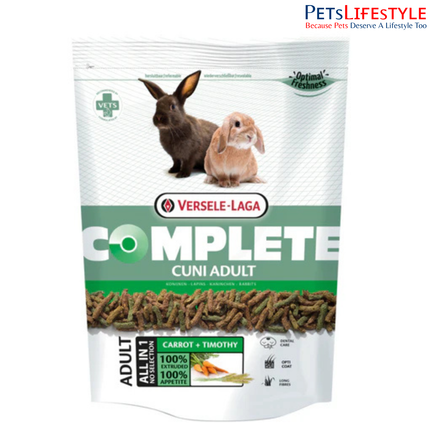 Versele Laga Complete Cuni Adult Rabbit Food – Fibre-Rich All-in-One Extrudates