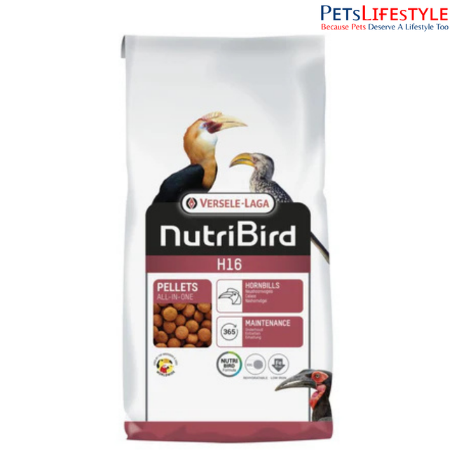 Versele Laga Nutribird Pellets H16 Original Birds Food 10 Kg
