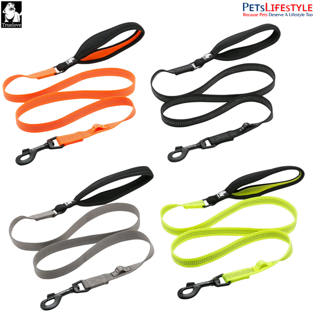 TRUELOVE Nylon Leash – Neoprene Padded Handle Dog Leash