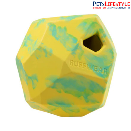 Ruffwear Gnawt a Rock | Natural Rubber Treat Dispensing Interactive Dog Toy