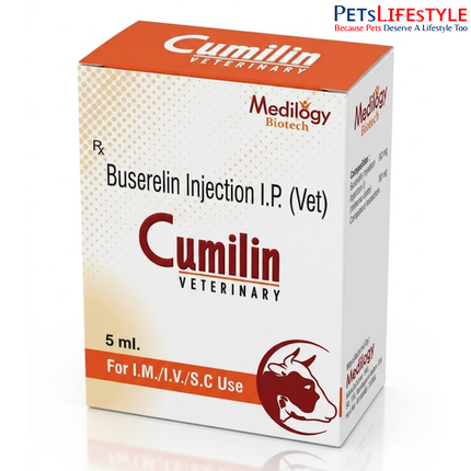 Cumilin Injection 5ml/10ml | Buserelin Injection IP (Veterinary)