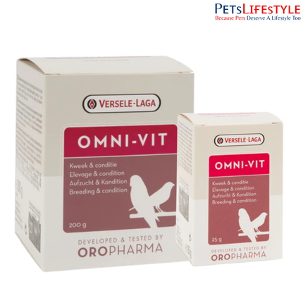 Versele Laga Oropharma Omni-Vit Powder For Birds