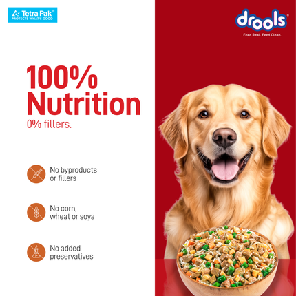 Drools Tetra Pack Real Chicken Pumpkin Wet Dog Food
