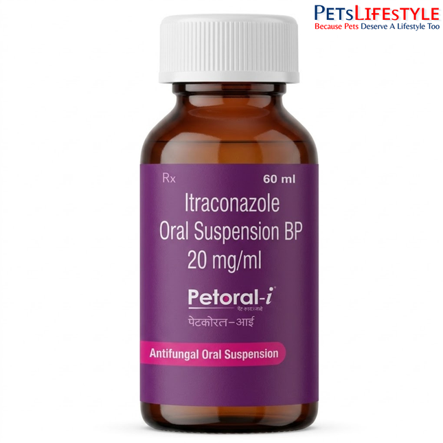 TTK Petoral-I Itraconazole Oral Suspension for Dogs & Cats – Advanced Antifungal Support