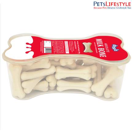Drools Absolute Milk Bone Jar Dog Treats (300g, 20 pcs)