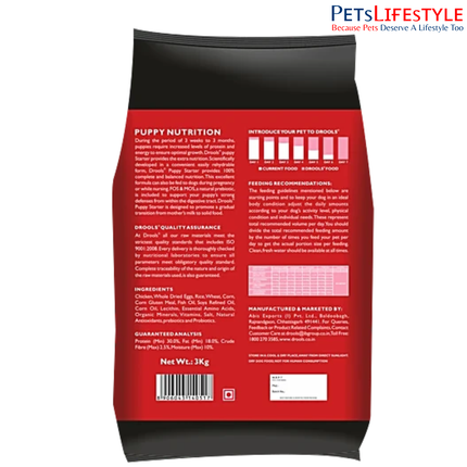 Drools Puppy Starter Dry Dog Food