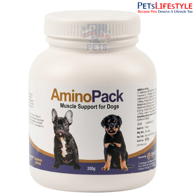 Opus Pet Mino Pack | Advanced Muscle Development & Recovery Supplement for Dogs | 200 g