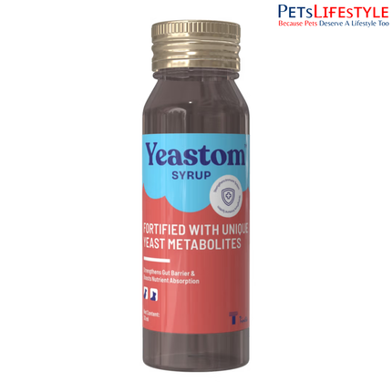 Tineta Yeastom Natural Yeast Extract Gut & Immune Support Syrup for Dogs & Cats 30ml
