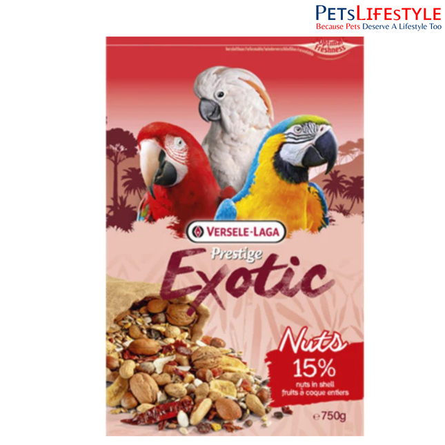 Versele Laga Exotic Nut Mix For Birds 750g
