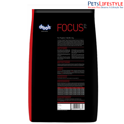 Drools Focus Super Premium Puppy Dry Dog Food