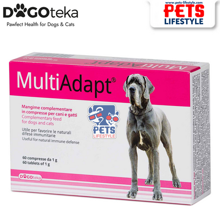 Dogoteka MultiAdapt – Advanced Multivitamin & Energy Support Pets