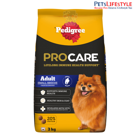 Pedigree PRO Expert Nutrition Adult Small Breed Dogs (9 Months Onwards) Dry Dog Food
