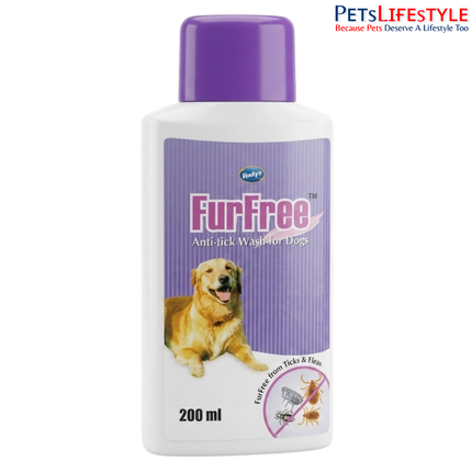Venworld Cypermethrin 1% Foam Furfree Anti Tick Wash for Dogs