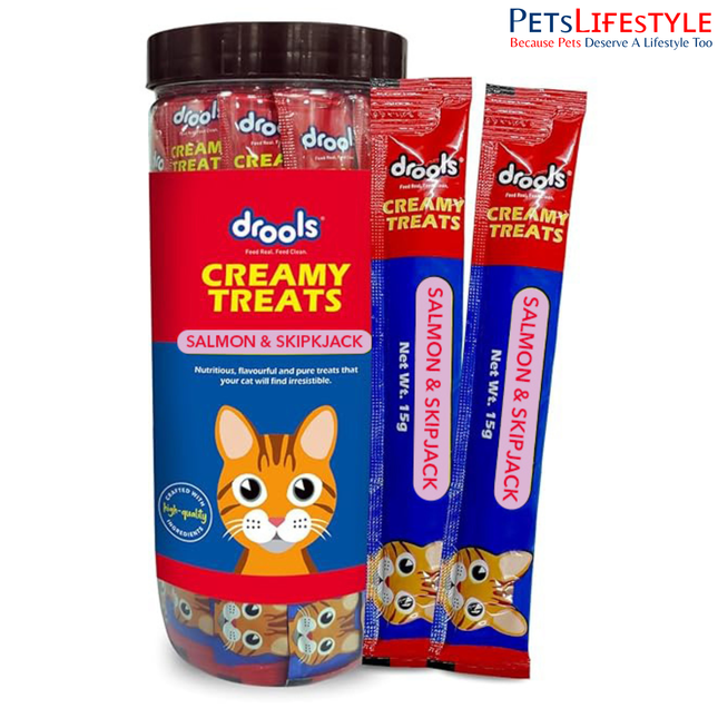 Drools Creamy Treats Salmon & Skipjack (25 pcs)
