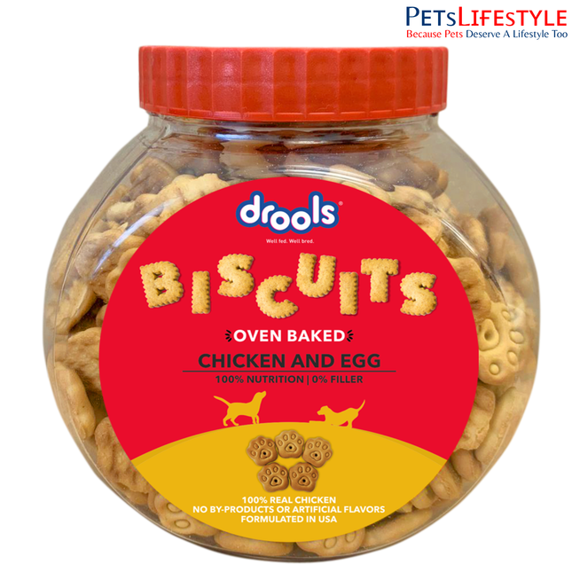 Drools Chicken and Egg Biscuit (400g)