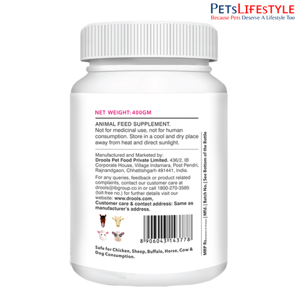 Drools Absolute Skin & Coat Supplement Tablets for Dogs