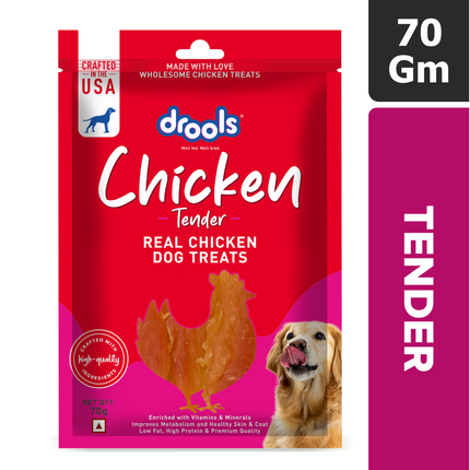 Drools Chicken Tender Dog Treats 70g